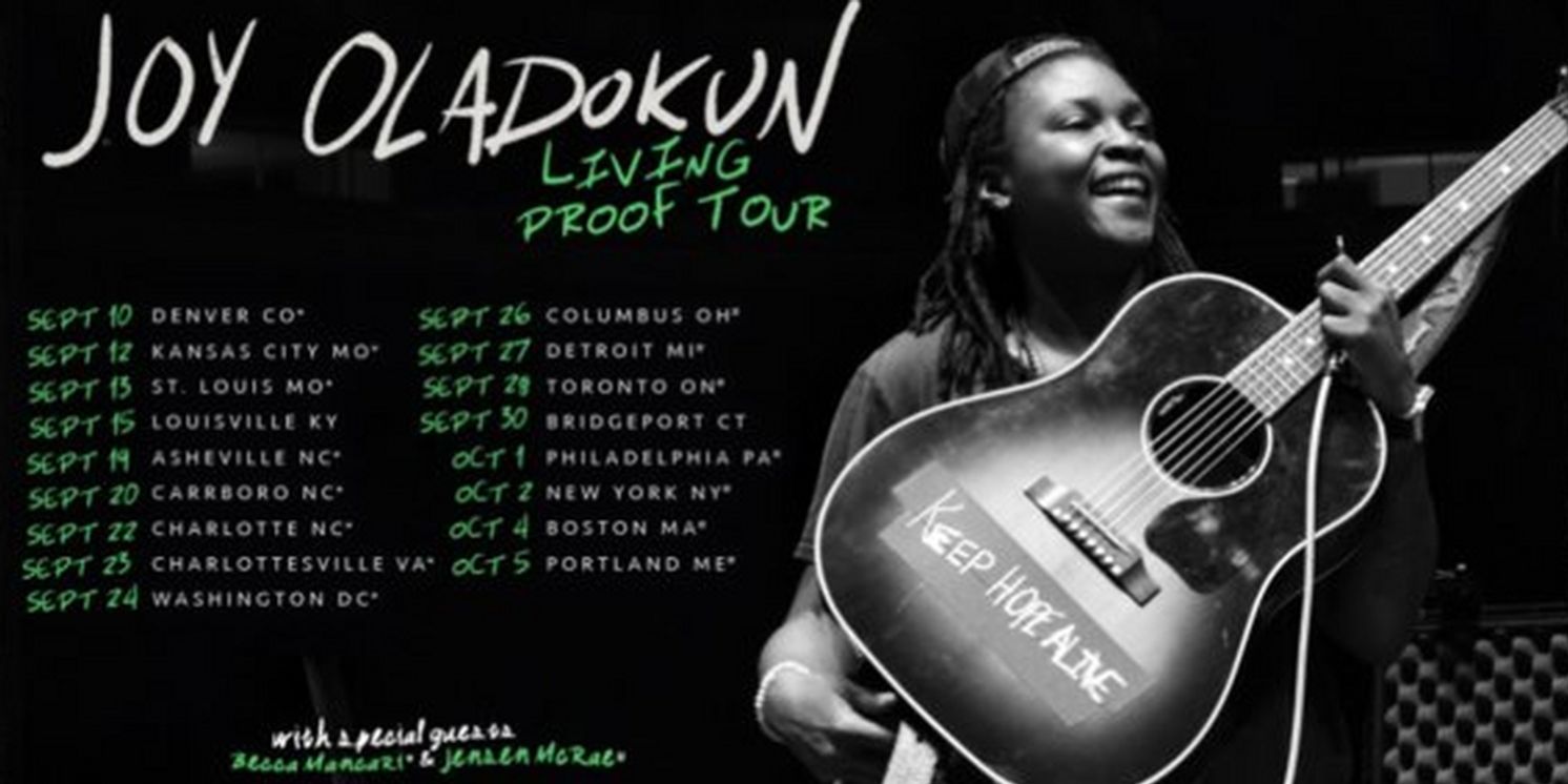 Joy Oladokun Confirms 'Living Proof' Headline Tour  Image