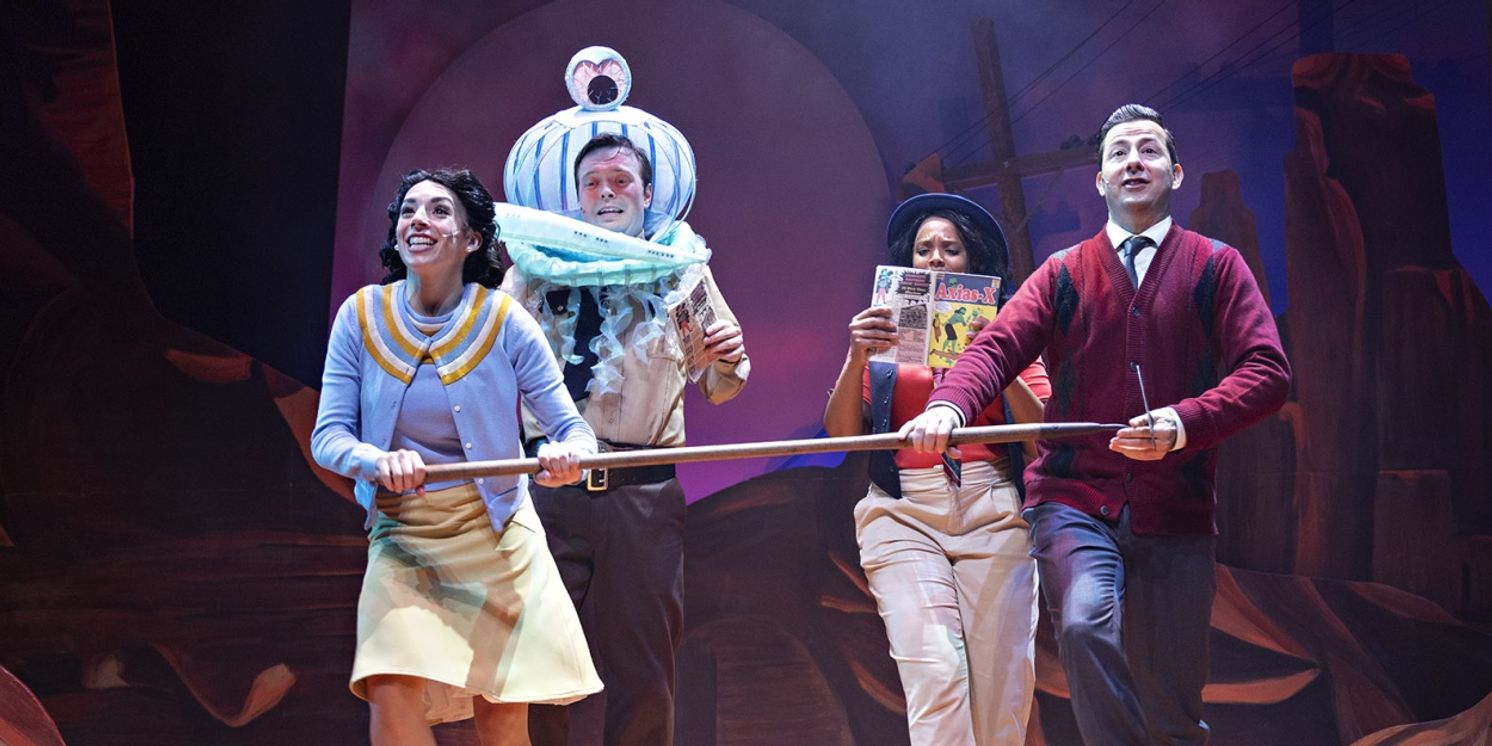 Review: IT CAME FROM OUTER SPACE THE MUSICAL at TheatreSquared Embraces the Campy Spirit in this Sci-Fi Comedy  Image