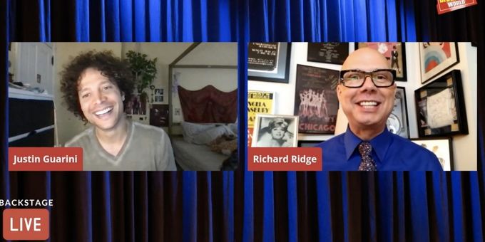 VIDEO: Justin Guarini Visits Backstage LIVE with Richard Ridge- Watch Now!