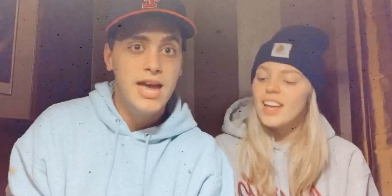 Living Room Concerts: Antonio Cipriano & Reneé Rapp Sing 'Keep Your Head Up' Video