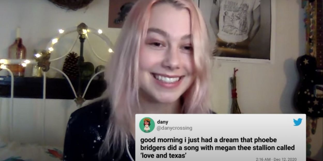 VIDEO: Watch TWEET DREAMS With Phoebe Bridgers Video