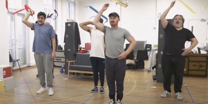 VIDEO: Inside Rehearsal For THE RHYTHMICS at Southwark Playhouse