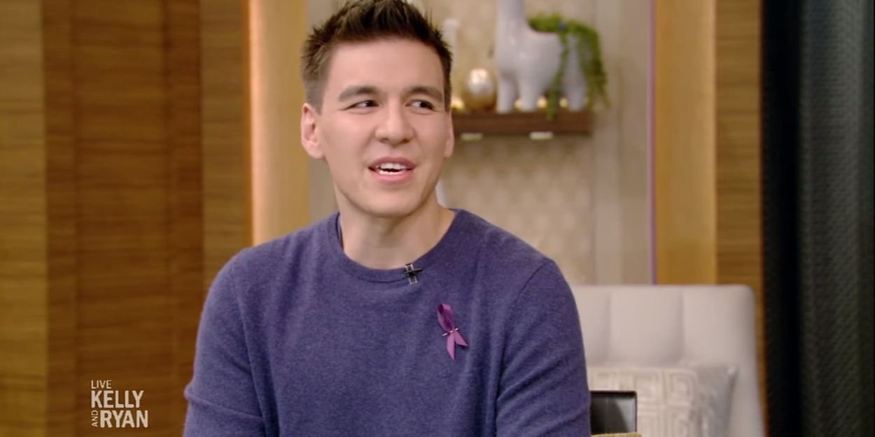 VIDEO: James Holzhauer Talks Alex Trebek's Cancer Diagnosis on LIVE WITH KELLY AND… Video