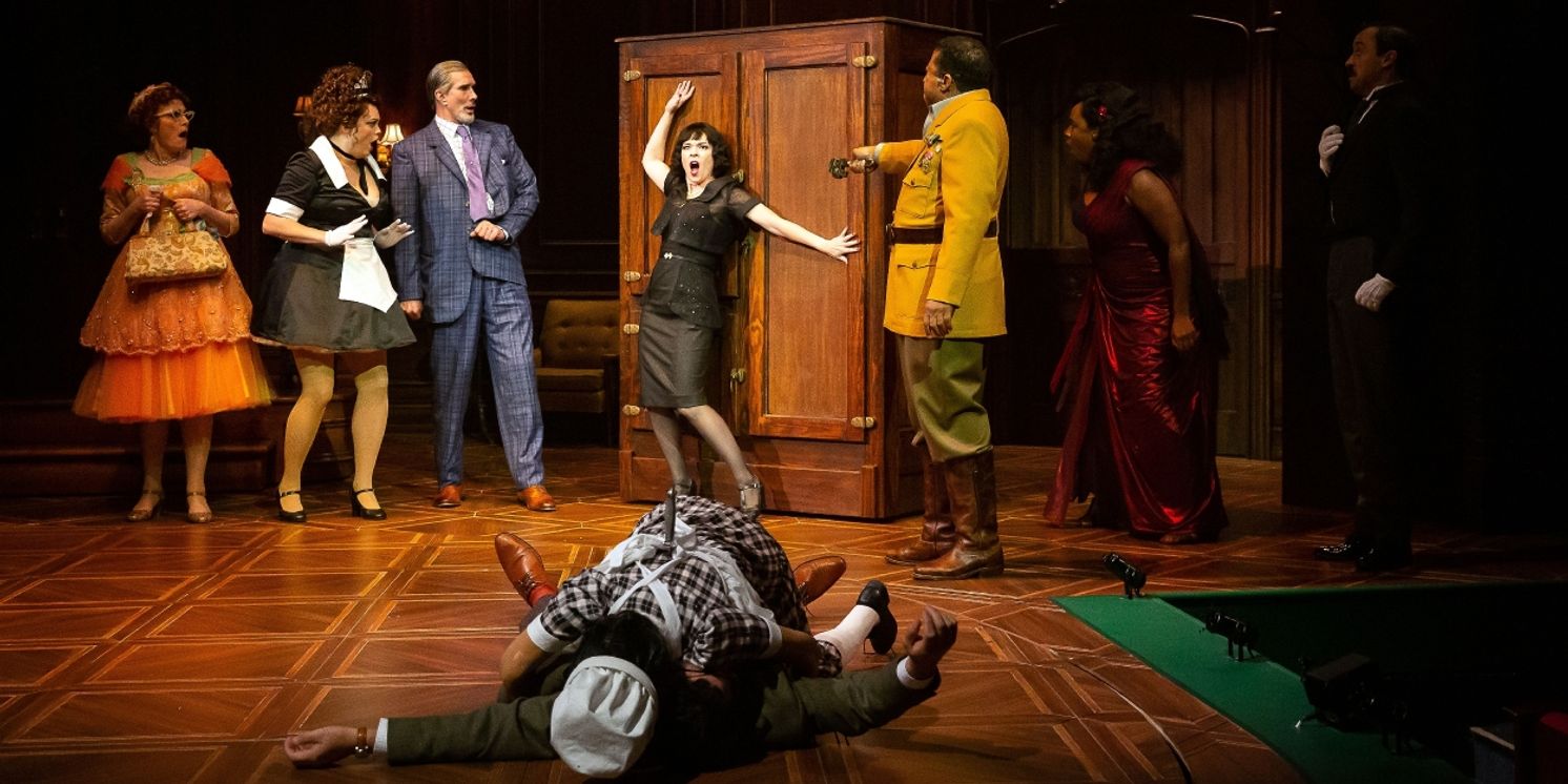 Review: CLUE is a Breathless Murder Mystery Comedy at The Alley Theatre  Image