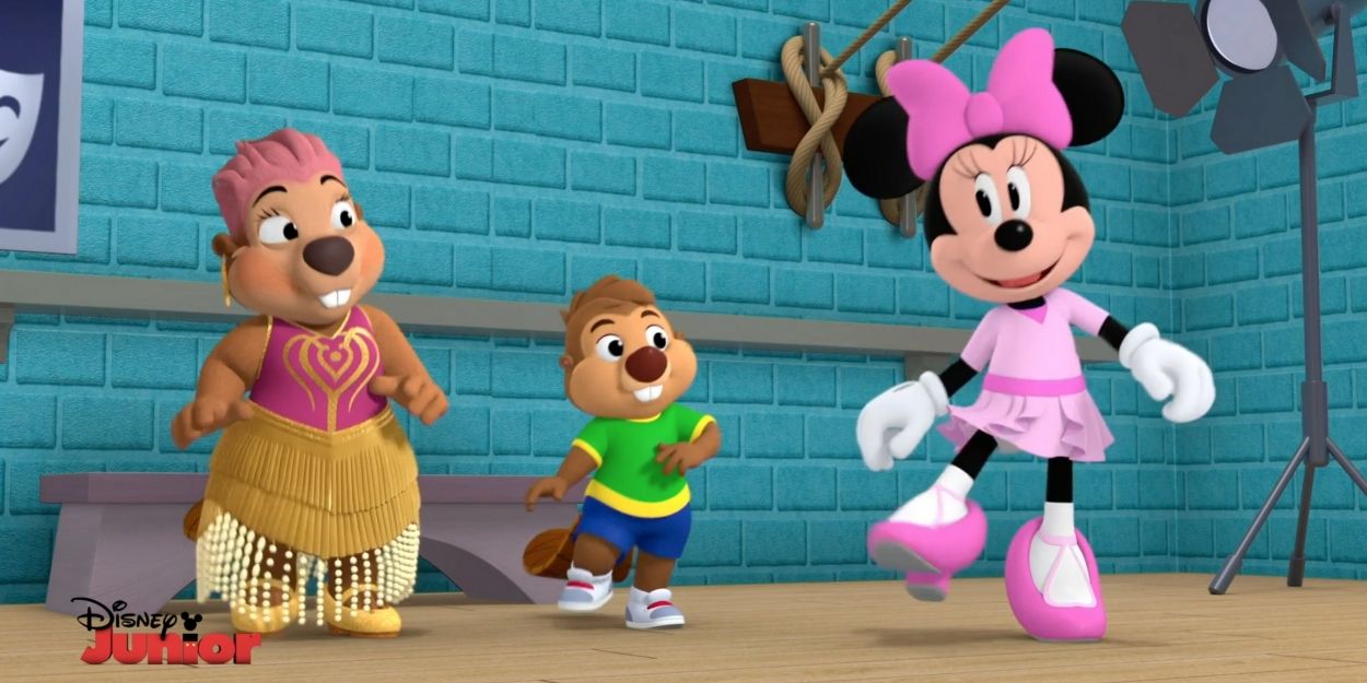 BWW Exclusive: Minnie Mouse Teaches Leslie Uggams' Nana Beaver to Tap Dance on… Video