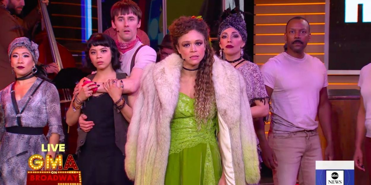 VIDEO: Cast of HADESTOWN Performs Mashup on GOOD MORNING AMERICA Video