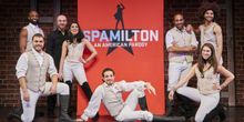 T. J. Newton of SPAMILTON at Peace Center's Gunter Theatre
