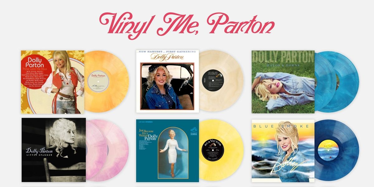 Dolly Parton Focused Record of the Month Subscription Coming to Vinyl Me, Please