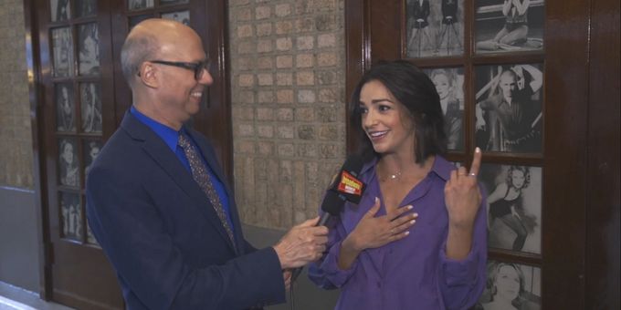 VIDEO: Hangin' on 49th Street with CHICAGO Star, Ana Villafañe