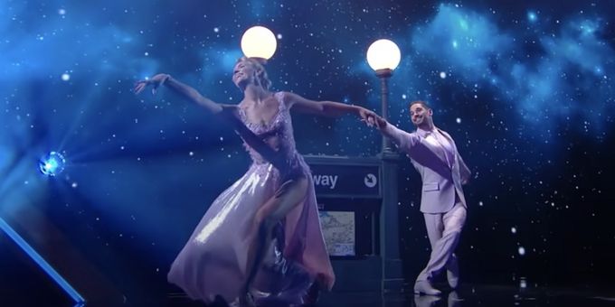 VIDEO: Amanda Kloots Dances a Foxtrot in Tribute to Nick Cordero on DANCING WITH THE STARS