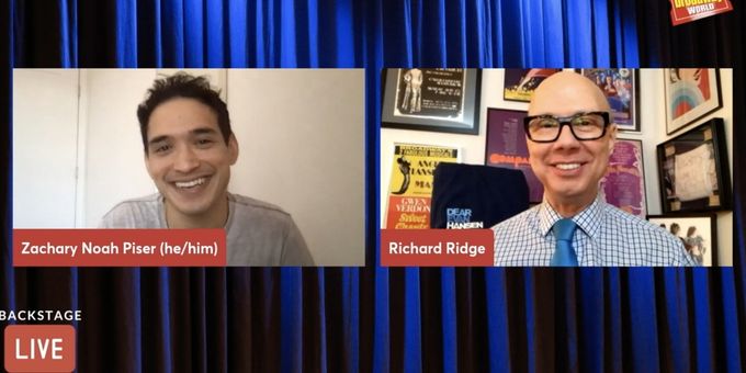 VIDEO: Meet DEAR EVAN HANSEN's Zachary Noah Piser on Backstage with Richard Ridge
