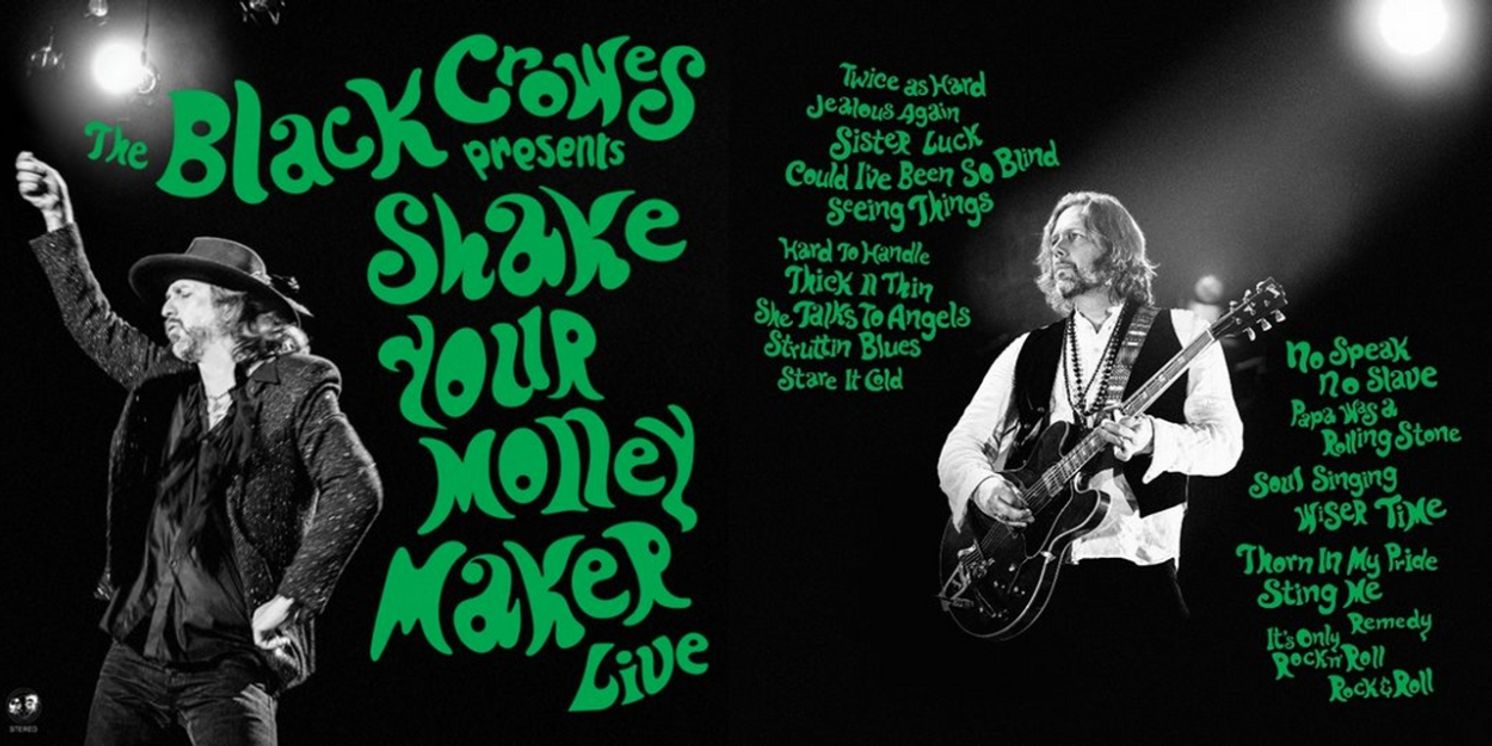 The Black Crowes Releases 'Shake Your Money Maker Live'  Image