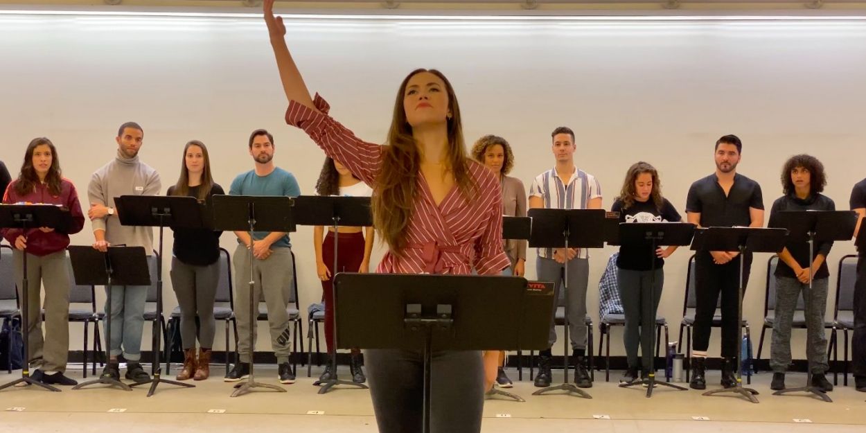 TV: Solea Pfeiffer Performs 'Rainbow High' in Rehearsals for EVITA at New York City… Video