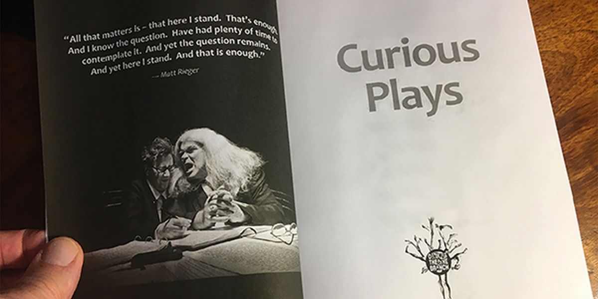 Curious Theatre Branch Publishes New Collection of Works CURIOUS PLAYS: CHICAGO 1988-2022