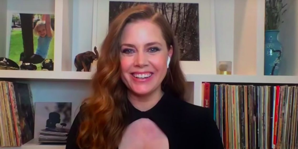 VIDEO: Amy Adams Talks ENCHANTED Sequel and DEAR EVAN HANSEN Film Video