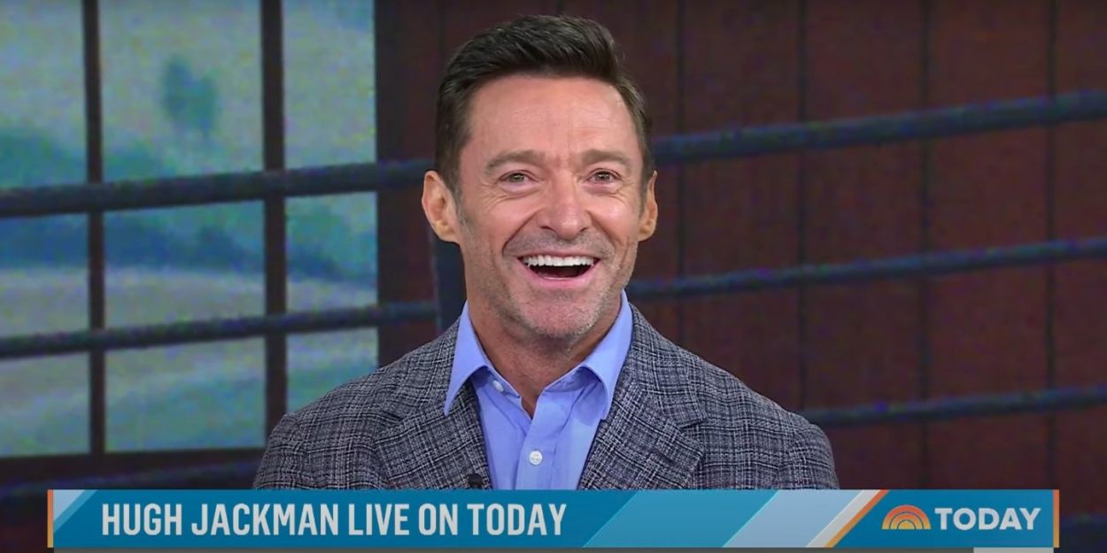 VIDEO: Hugh Jackman Surprised By High School MUSIC MAN Cast-Mate on THE TODAY SHOW Video