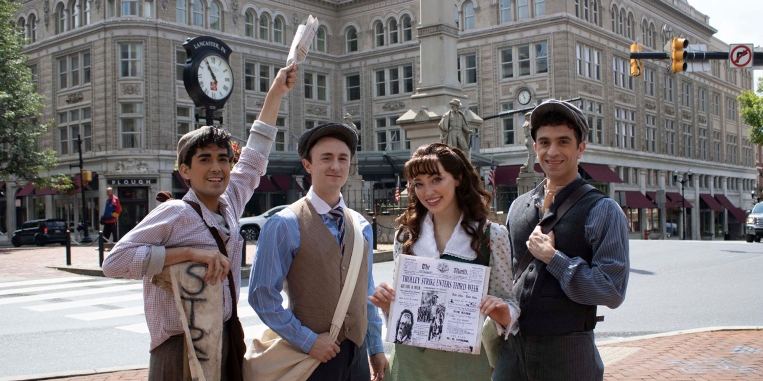 Interview: Matt Henningsen And Katherine Lindsley of DISNEY'S NEWSIES THE MUSICAL at Dutch Apple Dinner Theatre  Image
