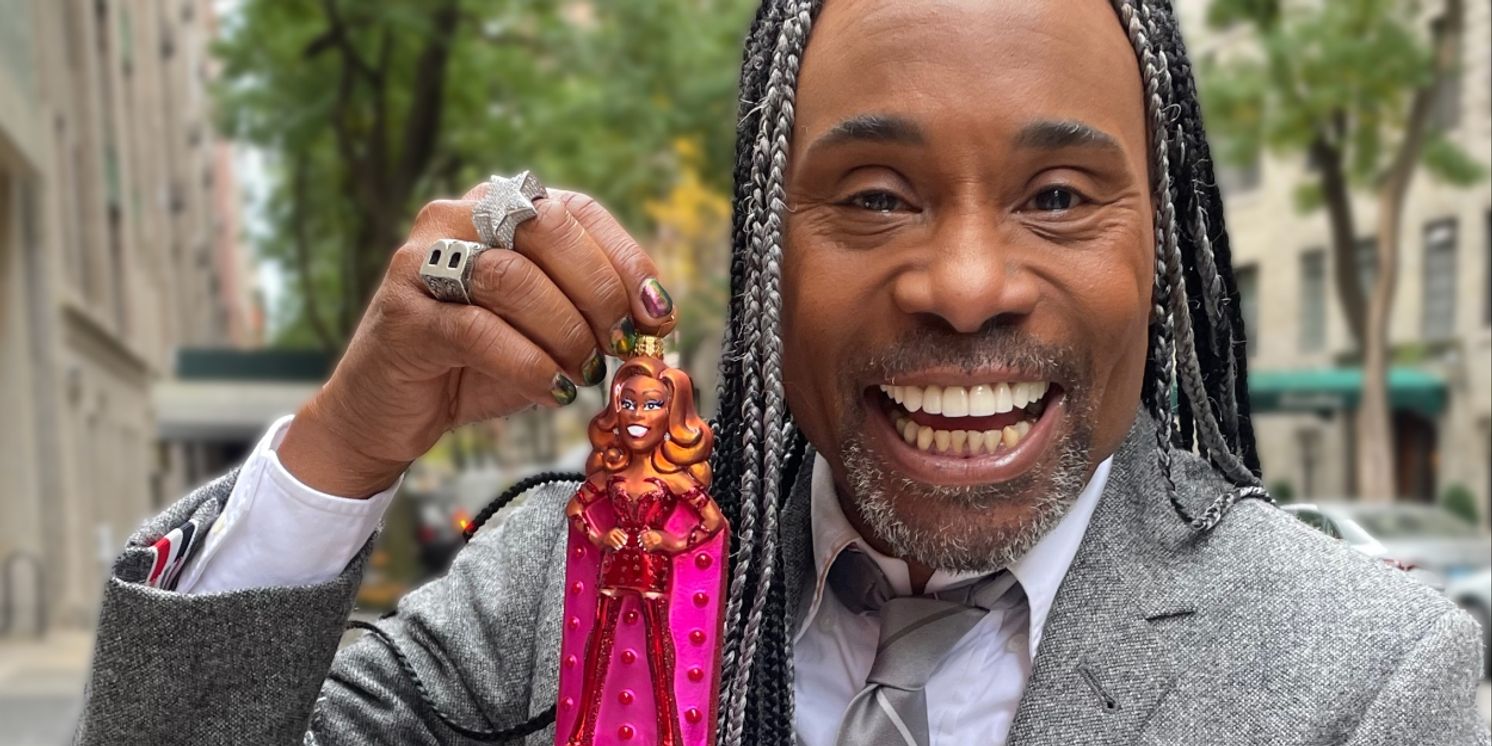 Billy Porter Joins Broadway Legends Holiday Ornament Collection  Image