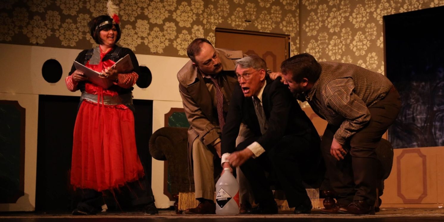 Review: THE PLAY THAT GOES WRONG At The Pocket Community Theatre  Image