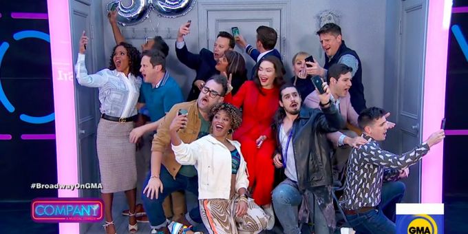VIDEO: Watch the Cast of COMPANY Perform on GOOD MORNING AMERICA