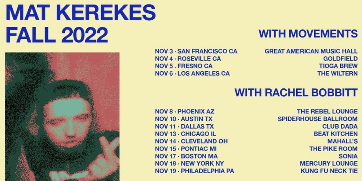 Mat Kerekes Announces Headline Tour Dates