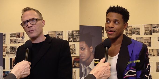 Video: THE COLLABORATION's Jeremy Pope & Paul Bettany Talk Warhol, Basquiat and More!