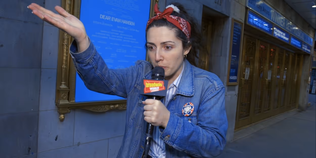 BWW Exclusive: Allison Frasca Visits DEAR EVAN HANSEN on The Broadway Break(down)! Video