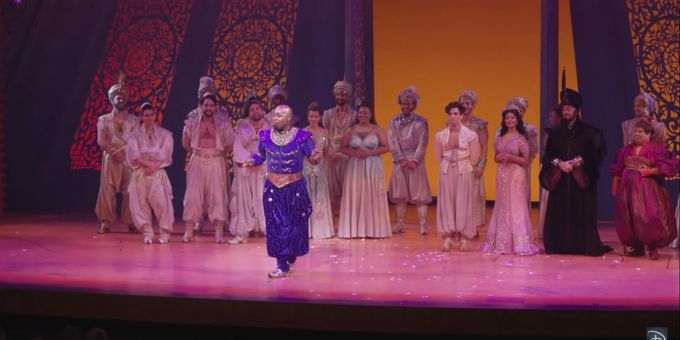 WATCH: ALADDIN on Broadway Surprises Audience Member With Vacation Giveaway