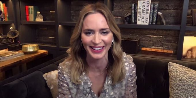 VIDEO: Emily Blunt Talks About WILD MOUNTAIN THYME on JIMMY KIMMEL LIVE