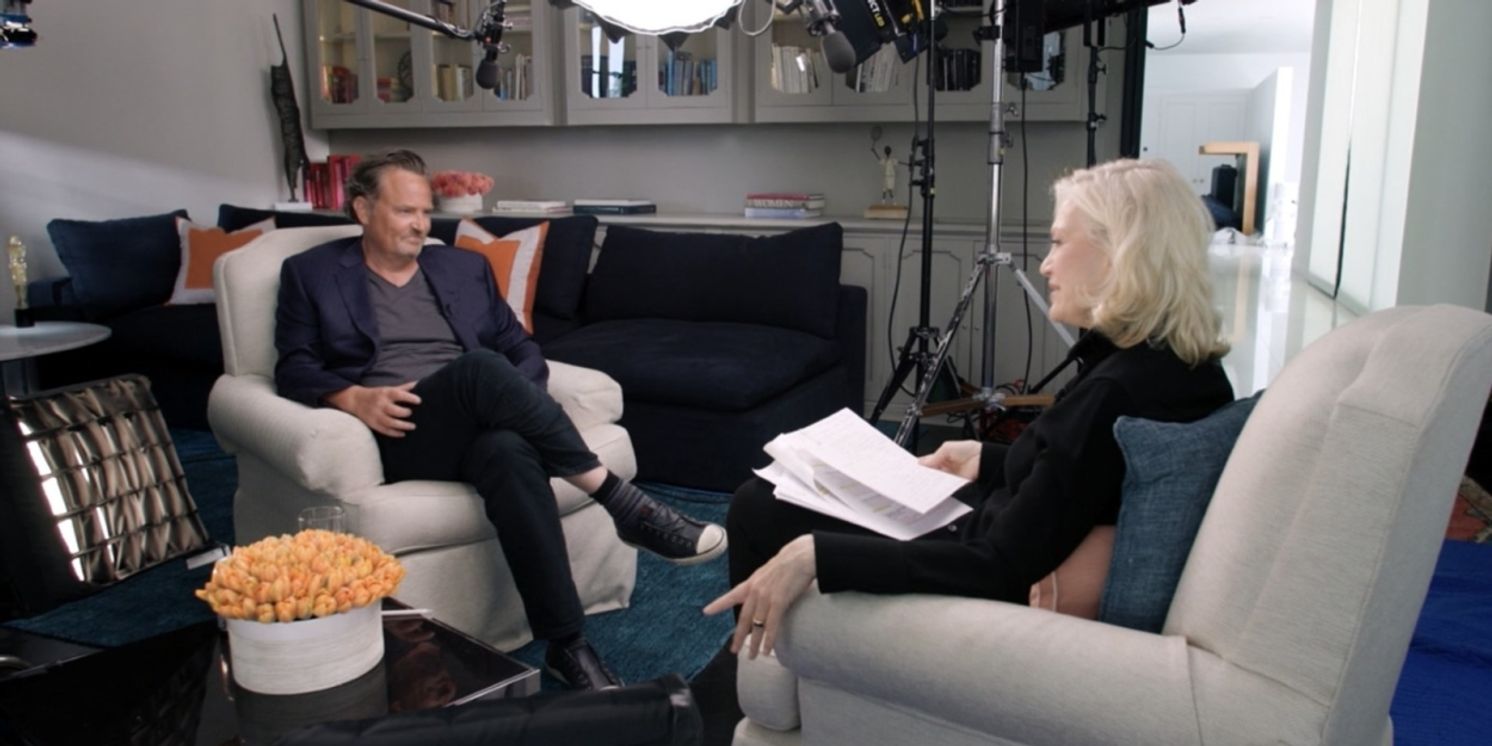 Diane Sawyer Sits Down With Matthew Perry for Exclusive ABC Broadcast Interview; Watch Now  Image