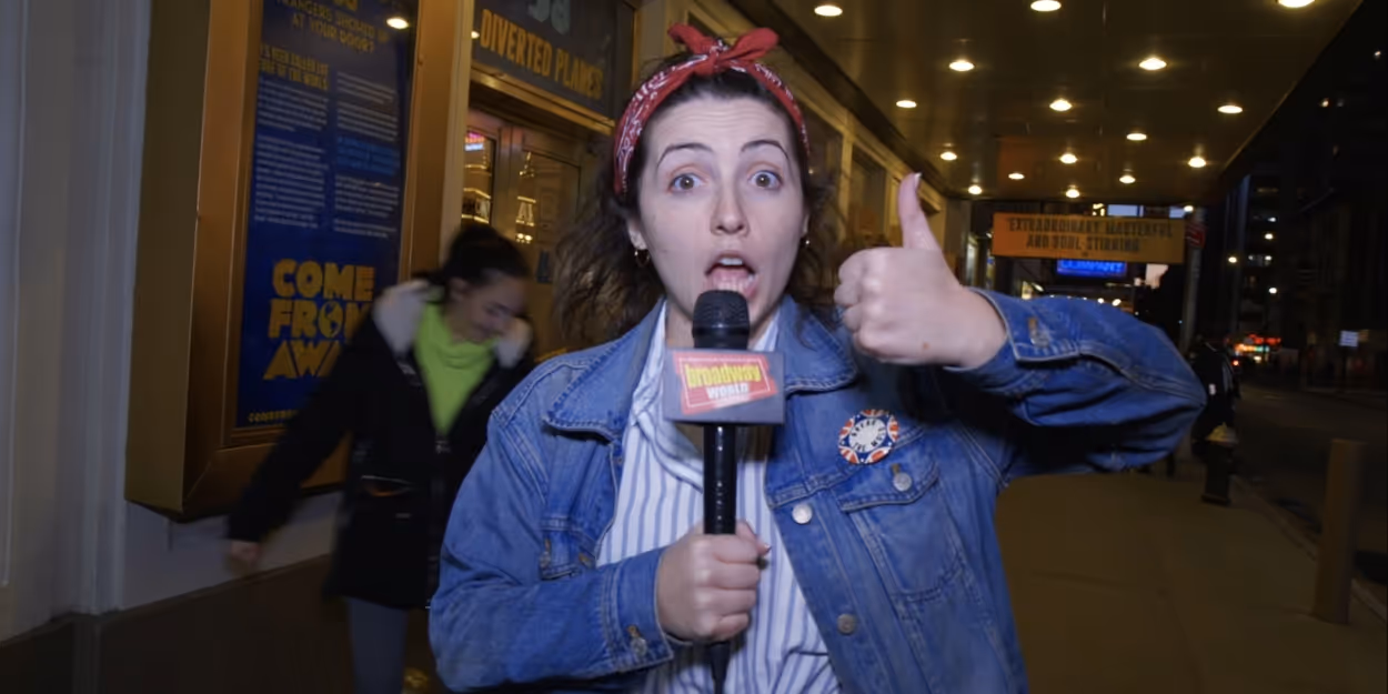 BWW Exclusive: Allison Frasca Visits COME FROM AWAY on The Broadway Break(down)! Video