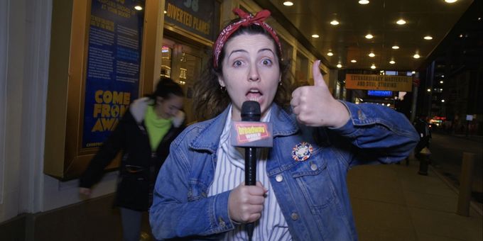 BWW Exclusive: Allison Frasca Visits COME FROM AWAY on The Broadway Break(down)!