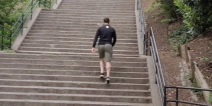BWW Exclusive: Climb Some Stairs and Stay Fit with Mark Fisher Fitness Trainer Harold Gibbons!