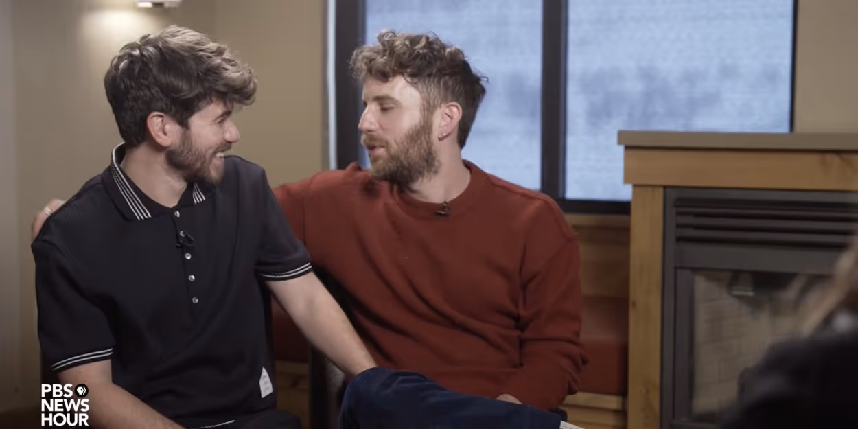 VIDEO: Ben Platt and Noah Galvin Talk New Film THEATER CAMP on PBS NewsHour Video