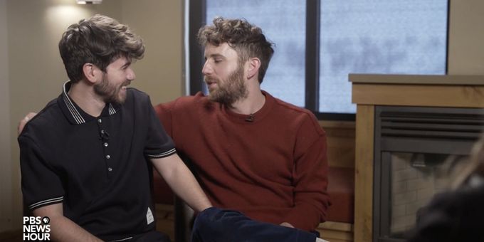 VIDEO: Ben Platt and Noah Galvin Talk New Film THEATER CAMP on PBS NewsHour