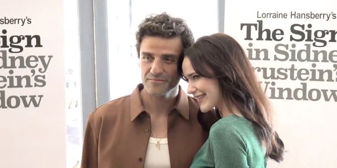 Video: Oscar Isaac & Rachel Brosnahan Talk (Finally) Bringing THE SIGN IN SIDNEY BRUSTEIN'S WINDOW Back to Broadway