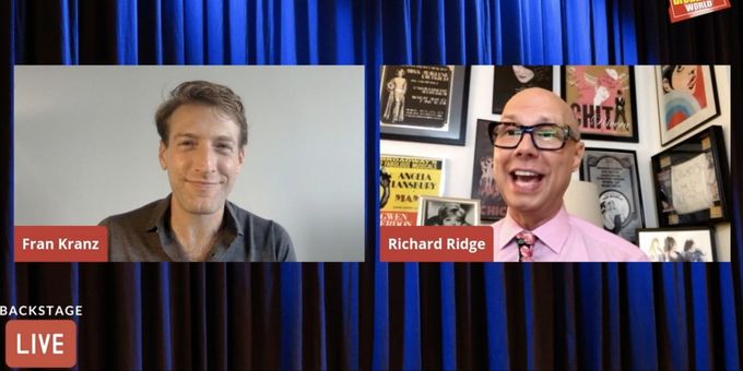 VIDEO: Fran Kranz Talks MASS on Backstage LIVE with Richard Ridge- Watch Now!