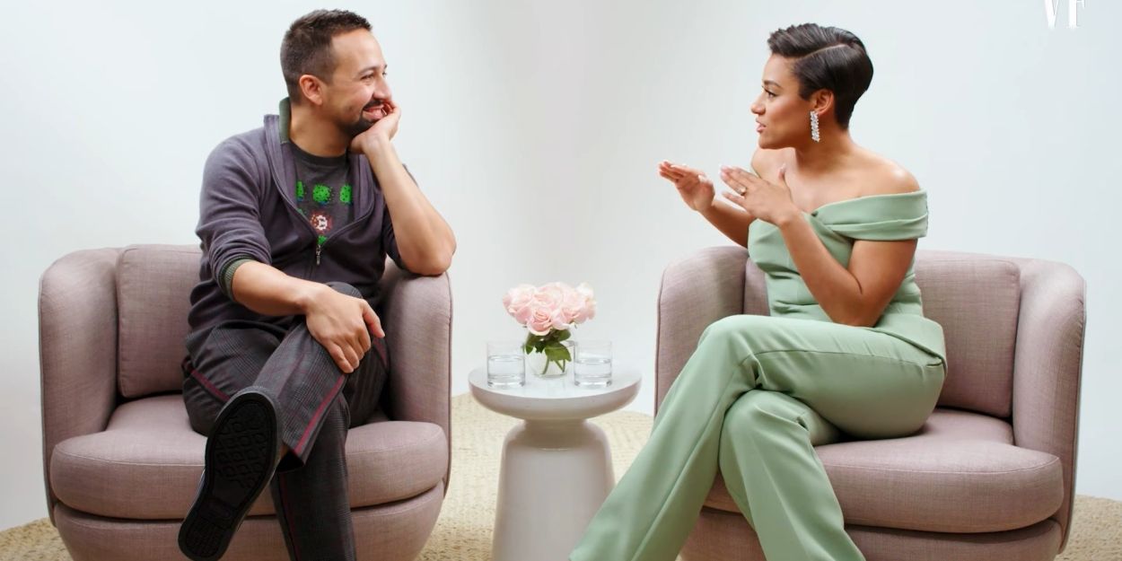 VIDEO: Lin-Manuel Miranda & Ariana DeBose Reunite in Conversation Video