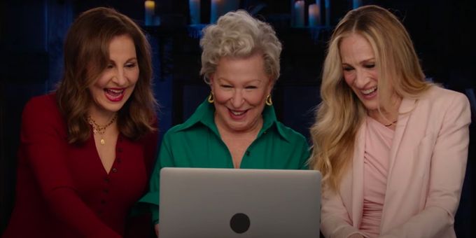 VIDEO: Bette Midler, Sarah Jessica Parker & Kathy Najimy React to HOCUS POCUS 2 Teaser Trailer