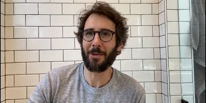 VIDEO: Josh Groban Sings 'You'll Never Walk Alone' For His Second #ShowerSongs Performance