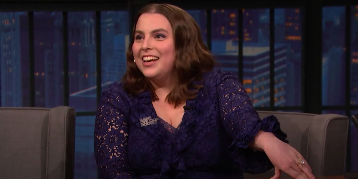 VIDEO: Beanie Feldstein Talks FUNNY GIRL Audiences & Her Engagement on LATE NIGHT Video