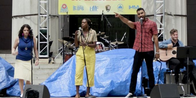 VIDEO: GIRL FROM THE NORTH COUNTRY Performs at 'A Great Day in Harlem' Festival