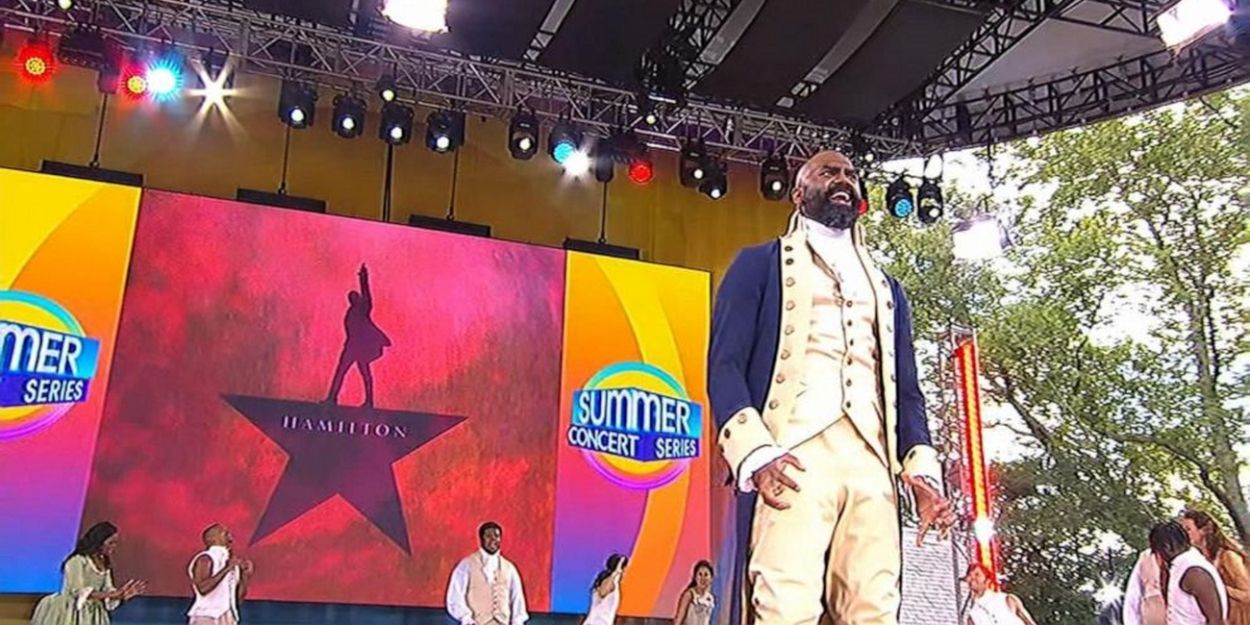 VIDEO: Watch Nik Walker & the HAMILTON Cast Perform 'Wait For It' on GMA Video