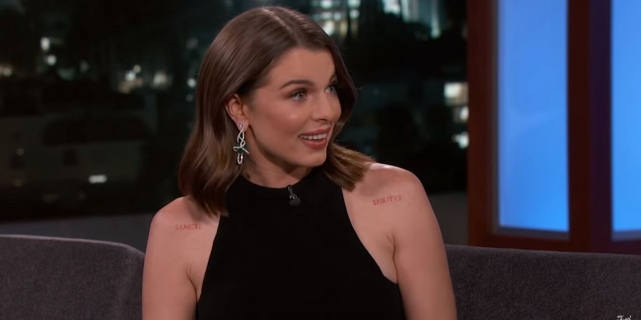 VIDEO: Julia Fox Talks Working With Adam Sandler on JIMMY KIMMEL LIVE! Video