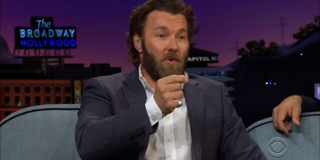 VIDEO: Joel Edgerton Talks About Rapping in High School on THE LATE LATE SHOW Video