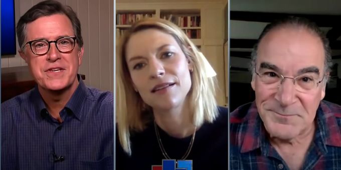 VIDEO: Claire Danes and Mandy Patinkin Talks HOMELAND Series Finale on THE LATE SHOW