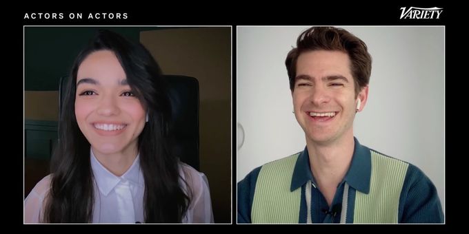 VIDEO: Rachel Zegler & Andrew Garfield Interview Each Other for Variety's Actors on Actors Series