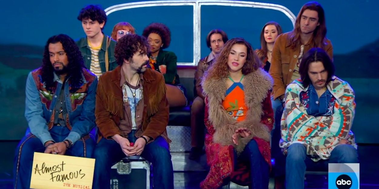 VIDEO: ALMOST FAMOUS Performs 'Tiny Dancer' on GOOD MORNING AMERICA Video