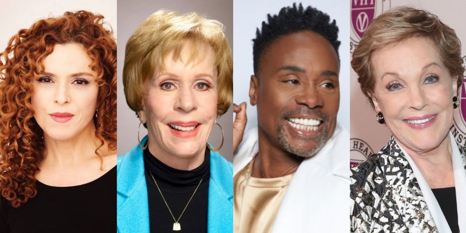 Bernadette Peters, Julie Andrews & More to Celebrate Carol Burnett's Birthday in NBC Musical Special  Image
