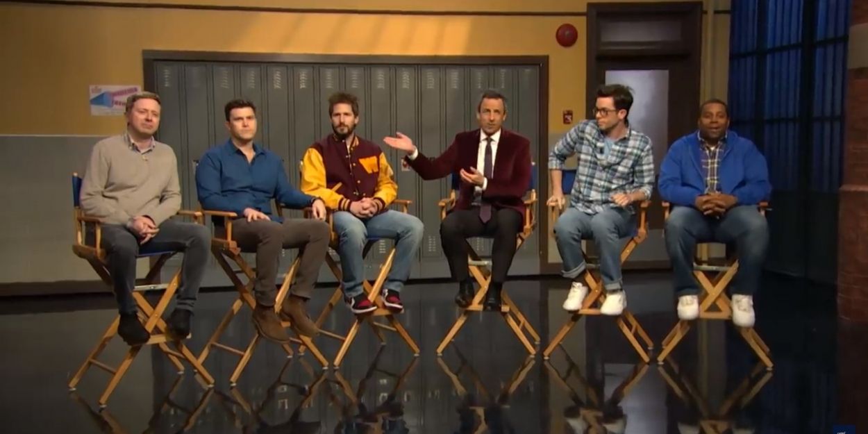 VIDEO: Andy Samberg, Colin Jost, John Mulaney, Kenan Thompson and Rob Klein Play… Video